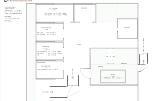 Raumplan Grundriss-Grundrissplan Zeichenservice